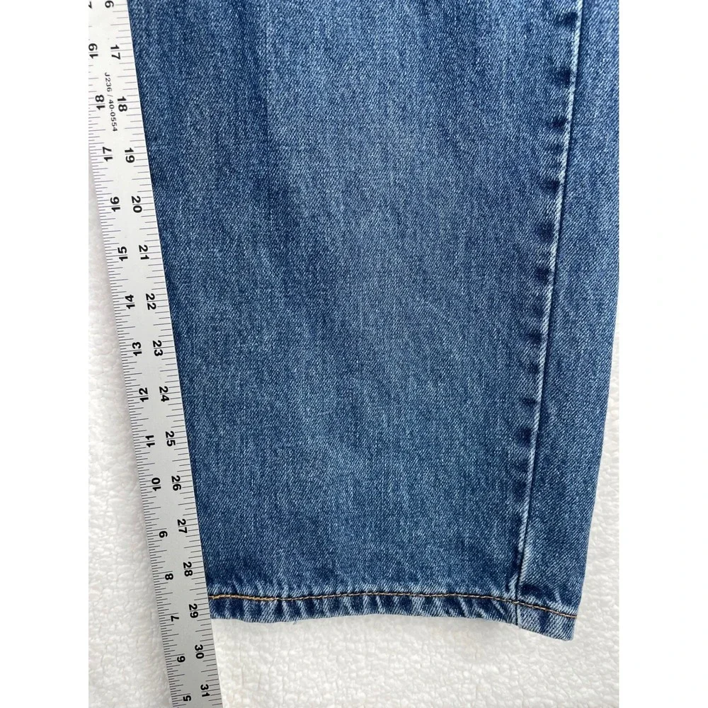 Levis 550 Relaxed Fit‎ Jeans Mens 40x30 Blue Medium Wash Denim Cotton Thrashed